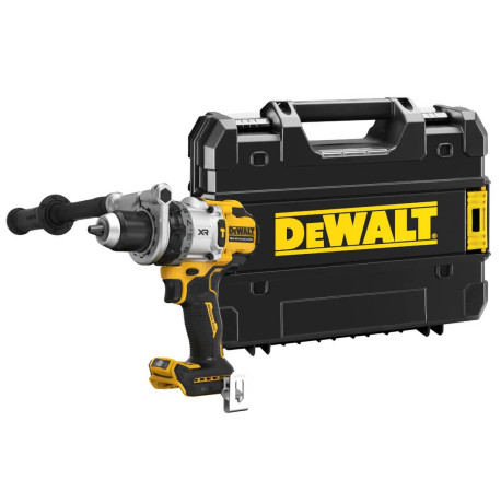 Дриль-шуруповерт акумуляторний ударний XR Li-lon 18В 169Нм DeWALT DCD1007NT з іншого ракурсу