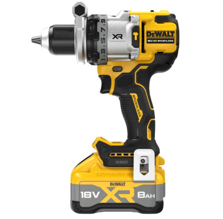 Дриль-шуруповерт акумуляторний ударний XR Li-lon 18В 8Аг 169Нм DeWALT DCD1007WW1T купити