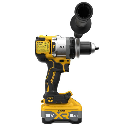 Дриль-шуруповерт акумуляторний ударний XR Li-lon 18В 8Аг 169Нм DeWALT DCD1007WW1T в магазині Tools DeWalt