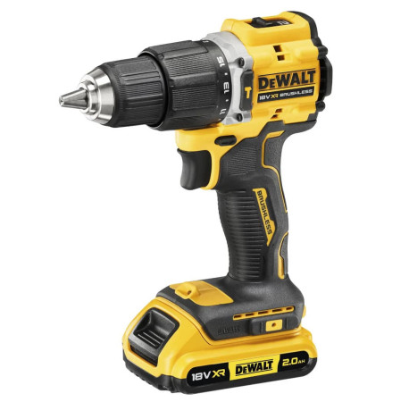 Дриль-шуруповерт акумуляторний ударний 100 Years XR Li-lon 18В 2Аг 68Нм DeWALT DCD100YD2T