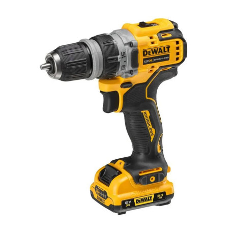 Дрель-шуруповерт аккумуляторный со сменными насадками DeWALT DCD703L2T