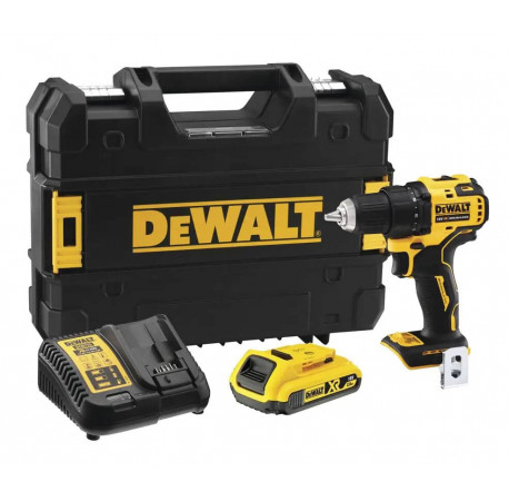Дриль-шурупокрут акумуляторний XR Li-lon 18В 2Аг 65Нм DeWALT DCD708D1T ціна