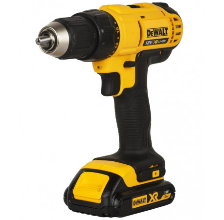 Дриль-шурупокрут акумуляторний XR Li-lon 18В 1.5Аг 42Нм DeWALT DCD771S2