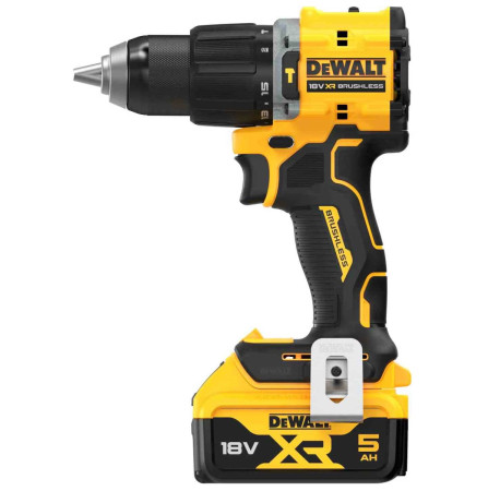 Дриль-шуруповерт акумуляторний ударний XR Li-lon 18В 5Аг 74Нм DeWALT DCD799P2T ціна