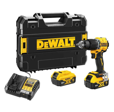Дриль-шуруповерт акумуляторний ударний XR Li-lon 18В 5Аг 74Нм DeWALT DCD799P2T з доставкою