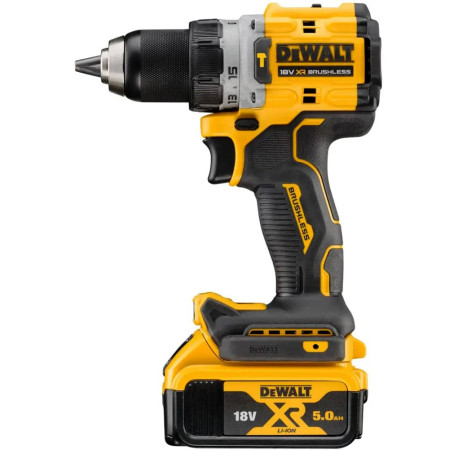 Дриль-шуруповерт акумуляторний ударний DeWALT DCD805P2T ціна