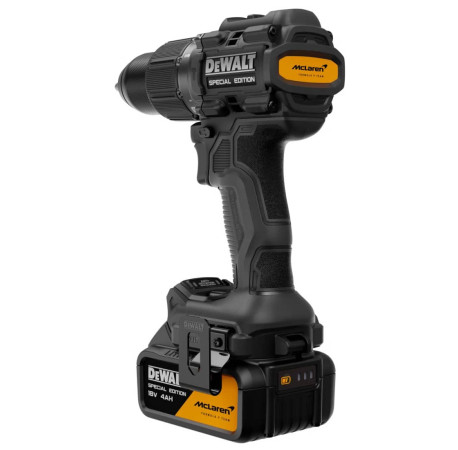 Дриль-шуруповерт акумуляторний ударний McLaren F1 Team Special Edition XR Li-lon 18В 4Аг 90Нм DeWALT DCD86MM2KT В Тулс ДеВолт