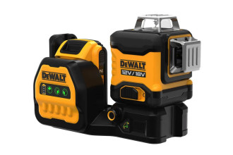 Лазерный уровень самовыравнивающийся линейный 3-х плоскостной DeWALT DCE089D1G18