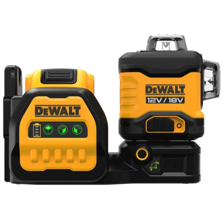 Лазерный уровень самовыравнивающийся линейный 3-х плоскостной DeWALT DCE089D1G18 купить