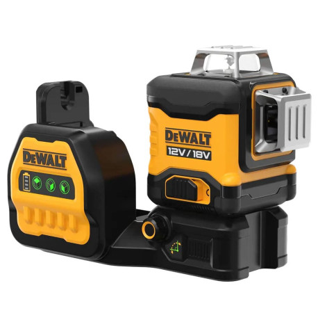 Лазерний рівень самовирівнюючий лінійний 3-х площинний DeWALT DCE089NG18