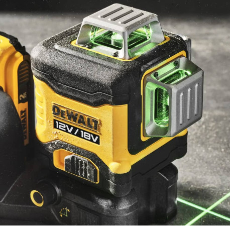 Лазерный уровень самовыравнивающийся линейный 3-х плоскостной DeWALT DCE089D1G18 стоимость