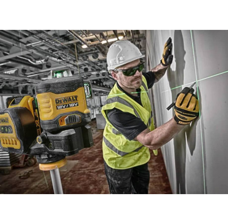 Лазерный уровень самовыравнивающийся линейный 3-х плоскостной DeWALT DCE089D1G18 в Киеве