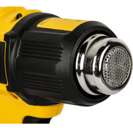 Пістолет гарячого повітря фен акумуляторний DeWALT DCE530N з іншого ракурсу