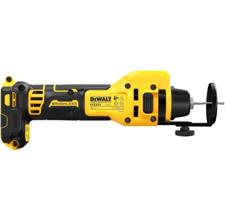 Фрезер для вирізання гіпсокартону акумуляторний XR Li-lon 18В DeWALT DCE555N ціна