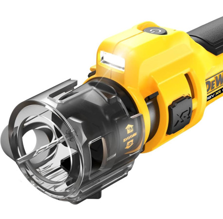 Фрезер для вирізання гіпсокартону акумуляторний XR Li-lon 18В DeWALT DCE555N В Тулс ДеВолт