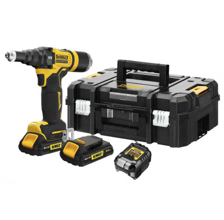 Пистолет заклепочный аккумуляторный 18В DeWALT DCF403D2GT цена