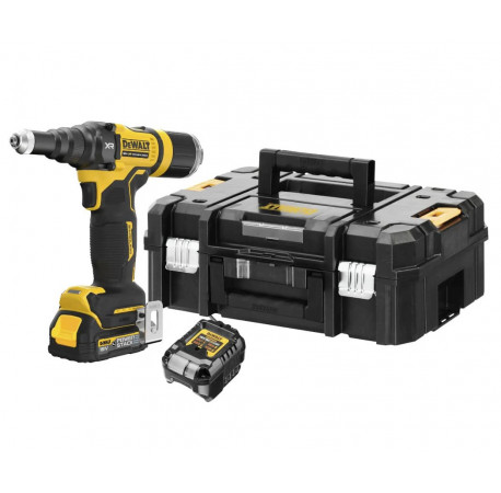 Пістолет заклепувальний акумуляторний 18В DeWALT DCF403E1GT В Тулс ДеВолт