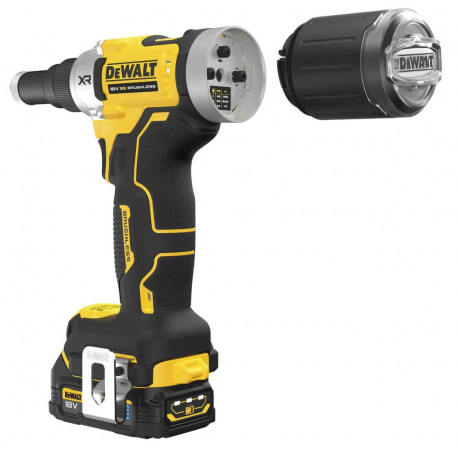 Пістолет заклепувальний акумуляторний 18В DeWALT DCF414E2GT з доставкою