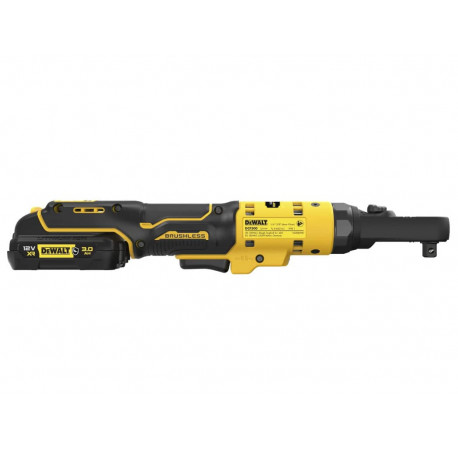 Гайковерт угловой трещётка аккумуляторный 12В XR Li-lon 3 Ач 75 Нм DeWALT DCF500L2G в Тулс ДеВолт