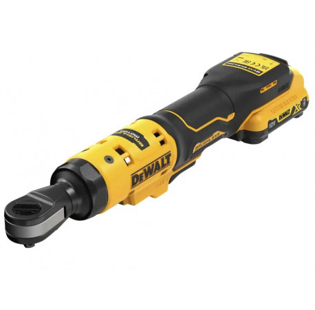 Гайковерт кутовий ключ-храповик акумуляторний XR Li-lon 12В 2Аг 81Нм DeWALT DCF503D1 ціна