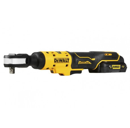 Гайковерт кутовий ключ-храповик акумуляторний XR Li-lon 12В 3Аг 81Нм DeWALT DCF503L1G