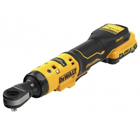 Гайковерт угловой трещётка аккумуляторный XR Li-lon 12В 2Ач 54Нм DeWALT DCF504D1
