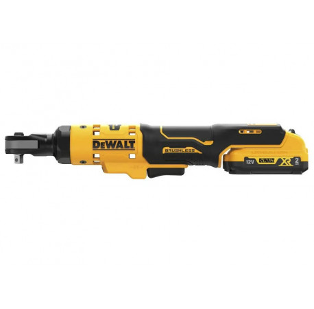 Гайковерт угловой трещётка аккумуляторный XR Li-lon 12В 2Ач 54Нм DeWALT DCF504D1 купить