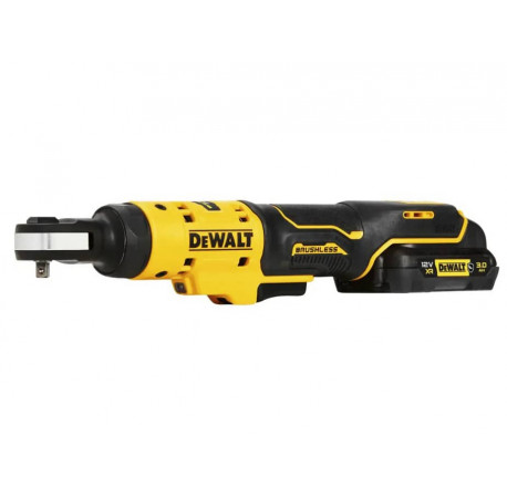 Гайковерт кутовий ключ-храповик акумуляторний XR Li-lon 12В 3Аг 54Нм DeWALT DCF504L1G