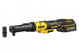 Гайковерт кутовий ключ-храповик акумуляторний XR Li-lon 18В 1.7Аг 102Нм DeWALT DCF510E2G
