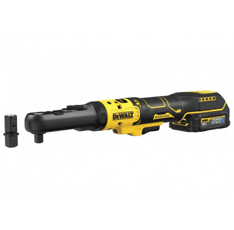 Гайковерт кутовий ключ-храповик акумуляторний XR Li-lon 18В 1.7Аг 102Нм DeWALT DCF510E2G