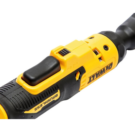 Гайковерт угловой трещётка аккумуляторный XR Li-lon 18В 95Нм DeWALT DCF512N с другого ракурса