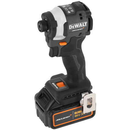 Шурупокрут акумуляторний ударний McLaren F1 TEAM LIMITED EDITION XR Li-lon 18В 5Аг 205Нм DeWALT DCF85MP2T купити