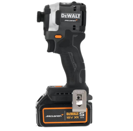 Шурупокрут акумуляторний ударний McLaren F1 TEAM LIMITED EDITION XR Li-lon 18В 5Аг 205Нм DeWALT DCF85MP2T в магазині Tools DeWalt