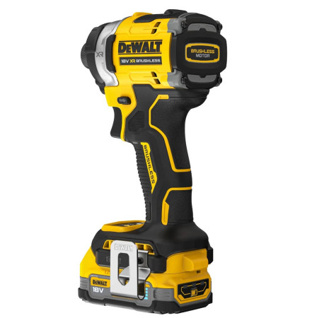 Шурупокрут акумуляторний ударний XR Li-lon 18В 1.7Аг 282Нм DeWALT DCF860E2T В Тулс ДеВолт