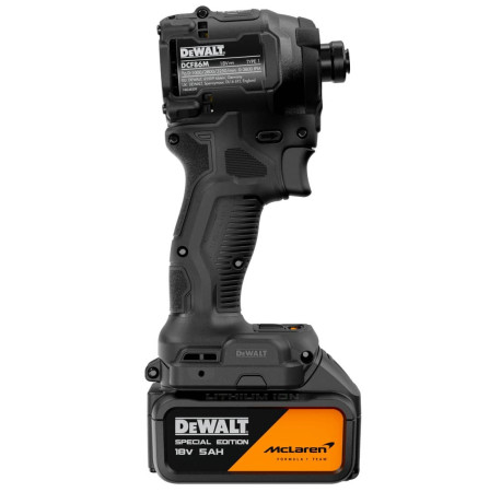 Шурупокрут акумуляторний ударний McLaren F1 Team Special Edition XR Li-lon 18В 5Аг 206Нм DeWALT DCF86MP2T в магазині Tools DeWalt