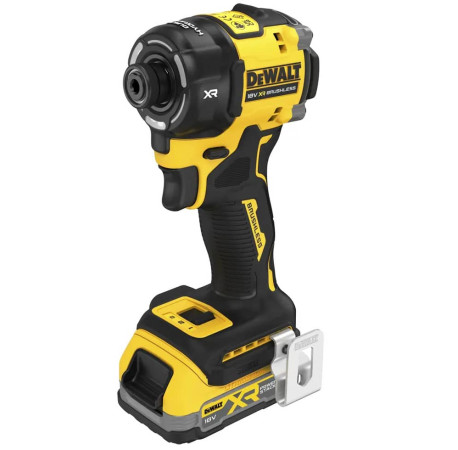 Шуруповерт аккумуляторный гидравлический ударный XR Li-lon 18В 1.7Ач 56Нм DeWALT DCF870E2T цена
