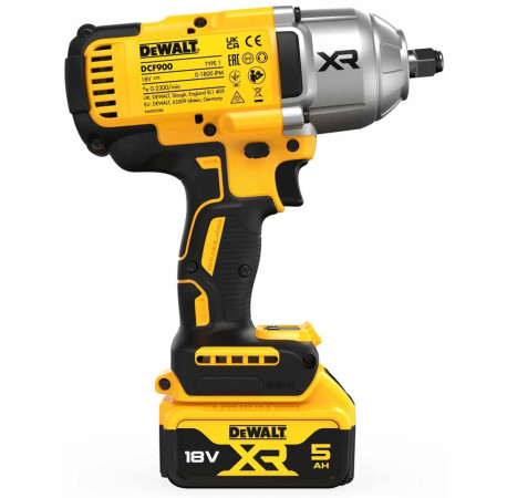 Гайковерт аккумуляторный ударный DeWALT DCF900P2T в Тулс ДеВолт