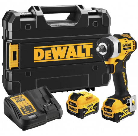 Гайковерт аккумуляторный ударный XR Li-lon 12В 5Ач 338Нм DeWALT DCF901P2 в магазине Tools DeWalt