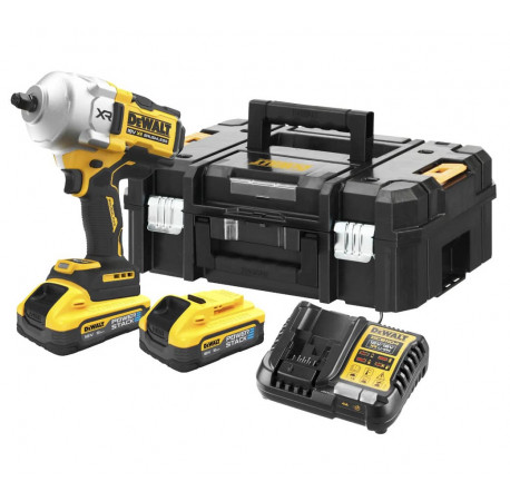 Гайковерт акумуляторний ударний DeWALT DCF961H2T В Тулс ДеВолт