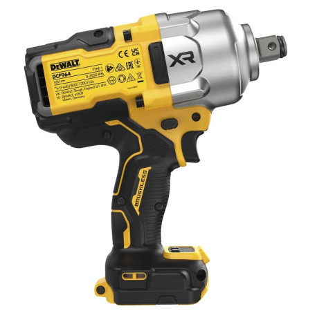Гайкокрут акумуляторний ударний XR Li-lon 18В 2576Нм DeWALT DCF964NT В Тулс ДеВолт