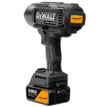 Гайковерт ударний акумуляторний McLaren F1 Team Special Edition XR Li-lon 18В 5Аг 1898Нм DeWALT DCF99MP2T з доставкою