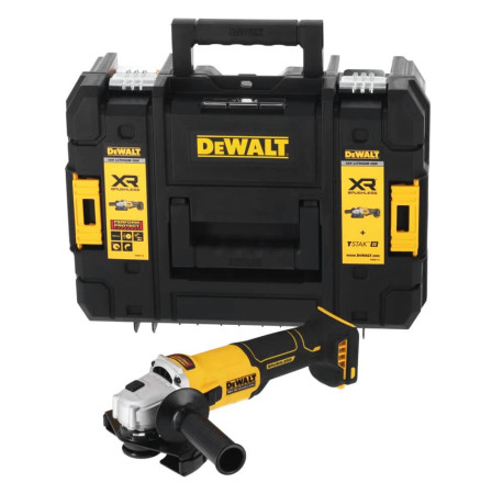 Шлифмашина угловая болгарка аккумуляторная Li-lon 18B 125мм 9000об DeWALT DCG407NT с доставкой
