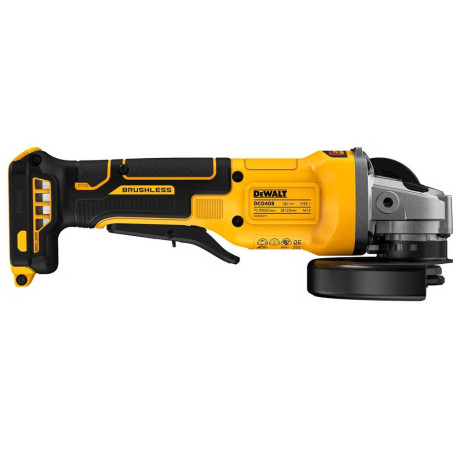 Кутова шліфмашина Болгарка акумуляторна Li-lon 18B 125мм 9000об DeWALT DCG408NT ціна