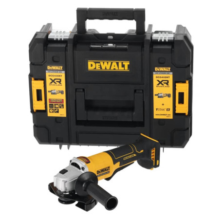 Кутова шліфмашина Болгарка акумуляторна Li-lon 18B 125мм 9000об DeWALT DCG408NT В Тулс ДеВолт