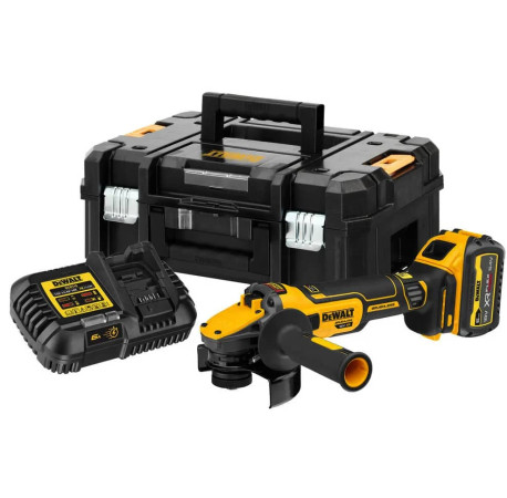 Угловая шлифмашина Болгарка аккумуляторная DeWALT DCG409VST1