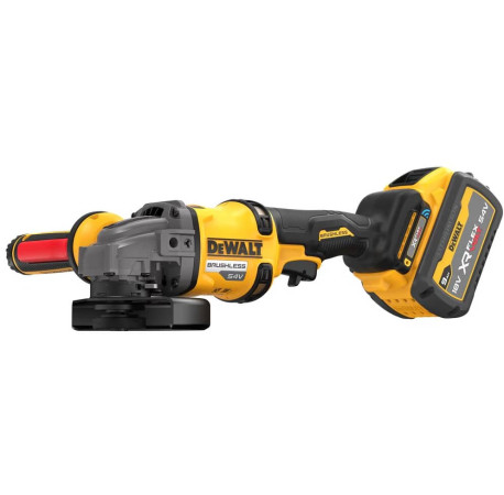 Кутова шліфмашина Болгарка акумуляторна XR Flexvolt Li-lon 54B 3Аг 125мм 9000об DeWALT DCG418SHDX2 ціна