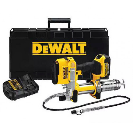 Пістолет маcляний акумуляторний DeWALT DCGG571M1 купити