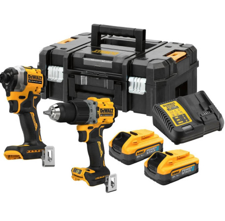 Набір з двох акумуляторних інструментів безщіткових DeWALT DCK2050H2T