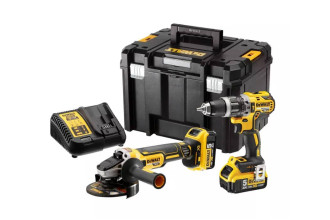 Набір з двох акумуляторних інструментів безщіткових DeWALT DCK2080P2T