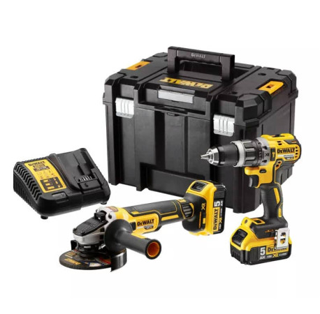 Набор из двух аккумуляторных инструментов бесщеточных DeWALT DCK2080P2T